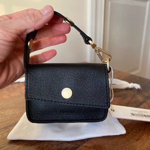 *NEW* Hammitt Black Leather Tiny Pocket Bag